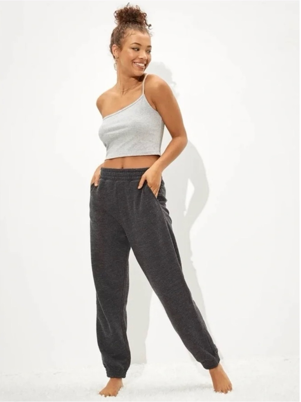 AE Fleece Boyfriend Jogger Sweatpants